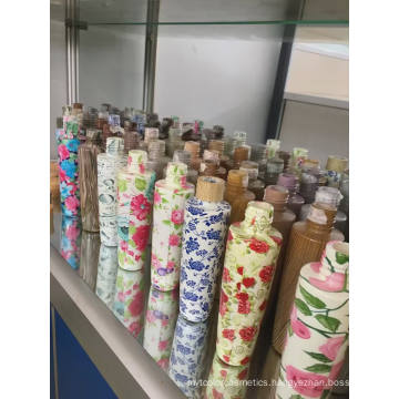 Cosmetic Pet Plastic Bottle From Yuyao, China (wood pattern)